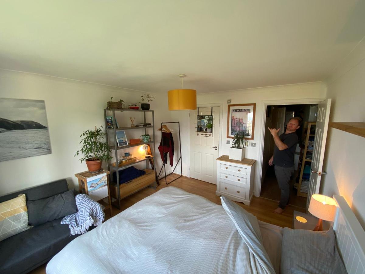 Sea Views On Fistral. Lovely Private Bedroom New Quay Dış mekan fotoğraf